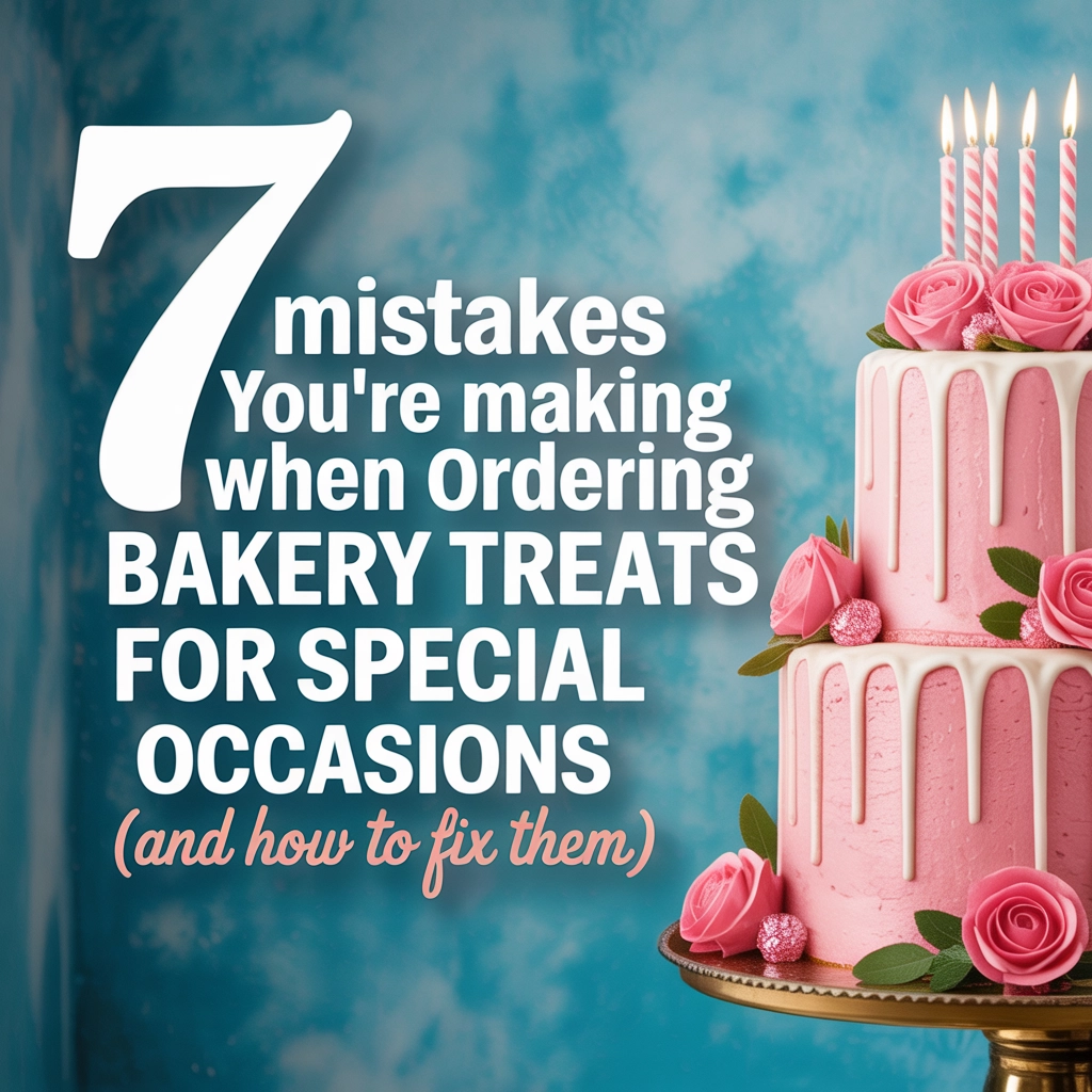 Read more about the article 7 Mistakes You're Making When Ordering Bakery Treats for Special Occasions (And How to Fix Them)